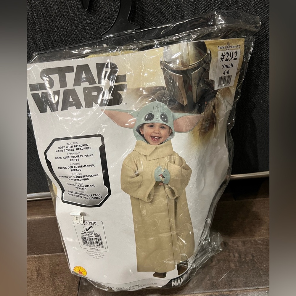 Star Wars Kids Costume - Grogu with Cream and Green